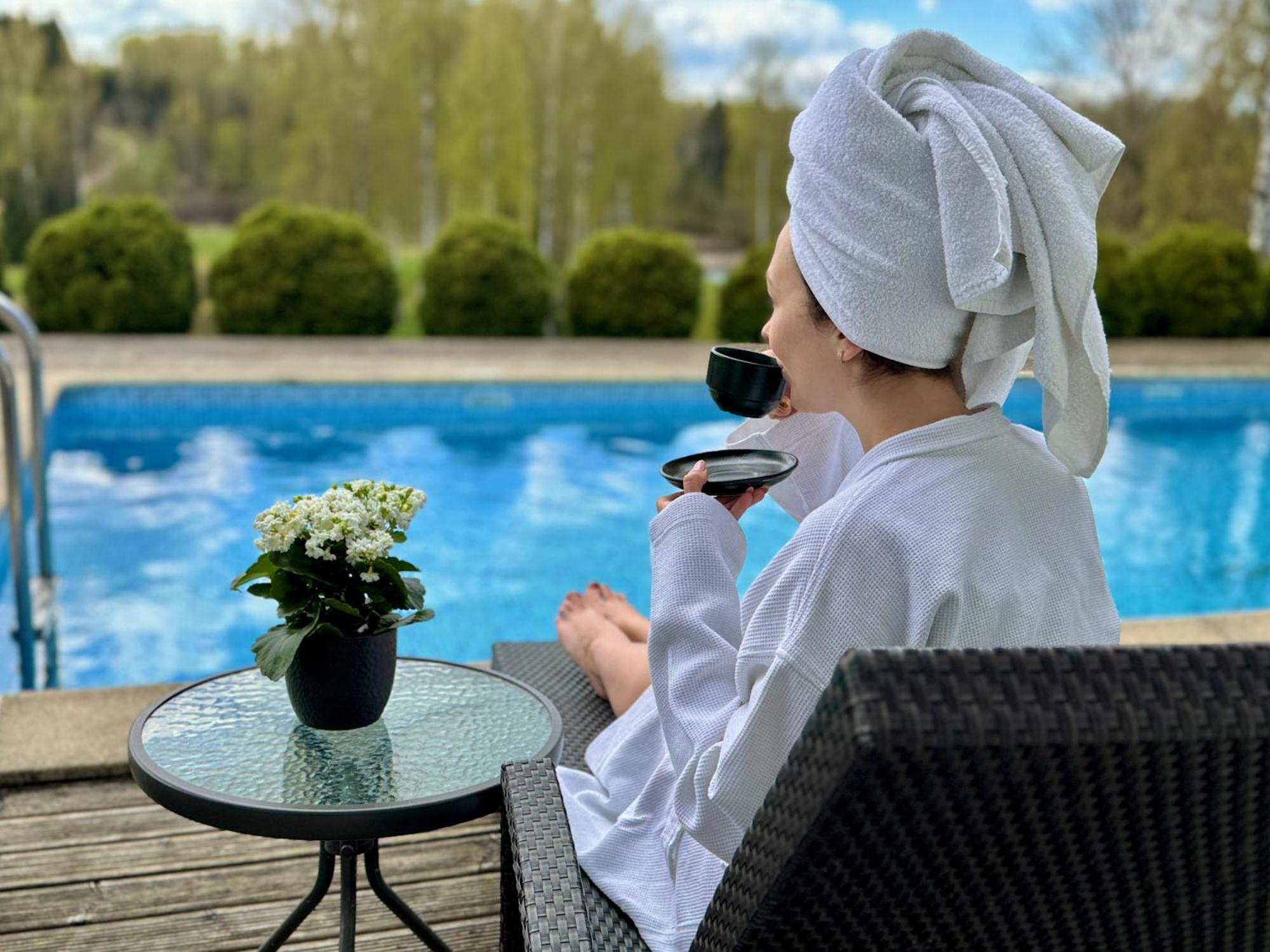 Spa Hotel Ezeri Сигулда Экстерьер фото